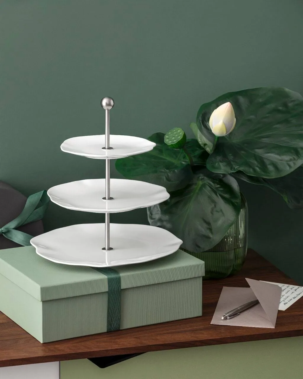 Pura etagere, Hvid, 3 etager Villeroy & Boch