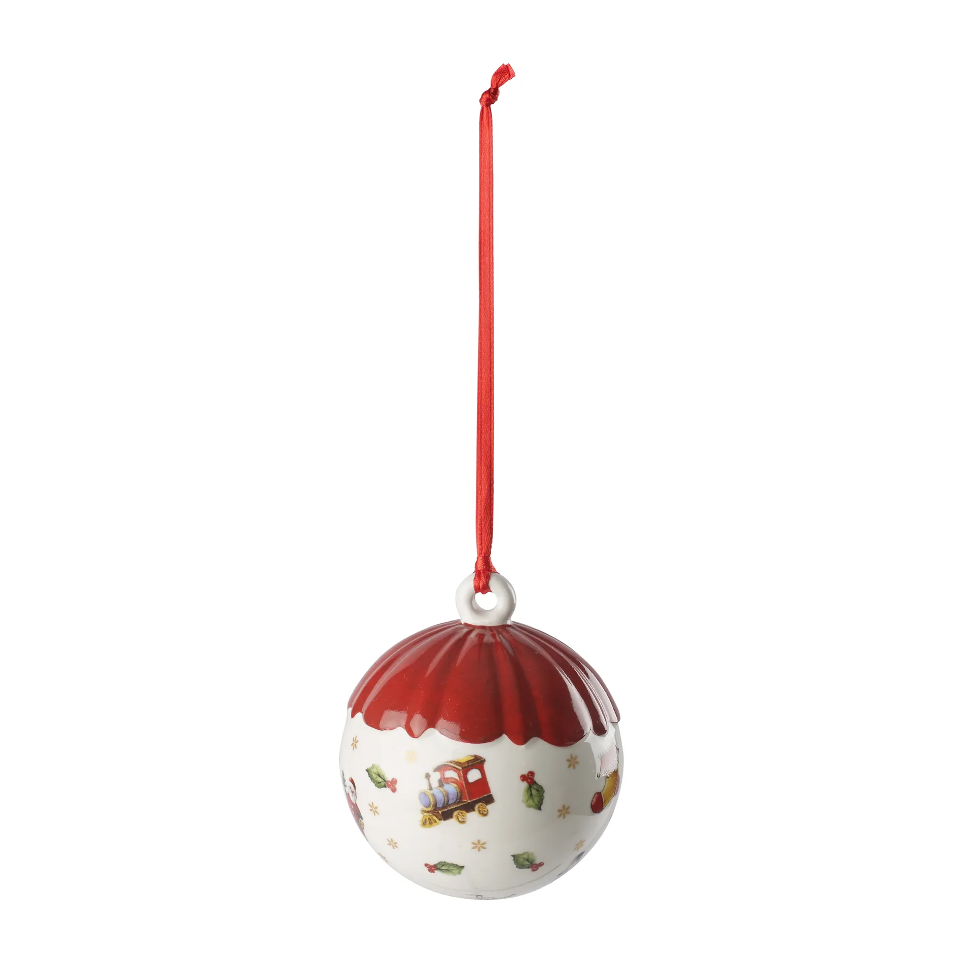 Toy's Delight Decoration julekugle Ø6 cm, Hvid/Rød Villeroy & Boch