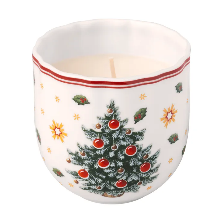 Toy's Delight duftlys - Hvid-rød, træ - Villeroy & Boch