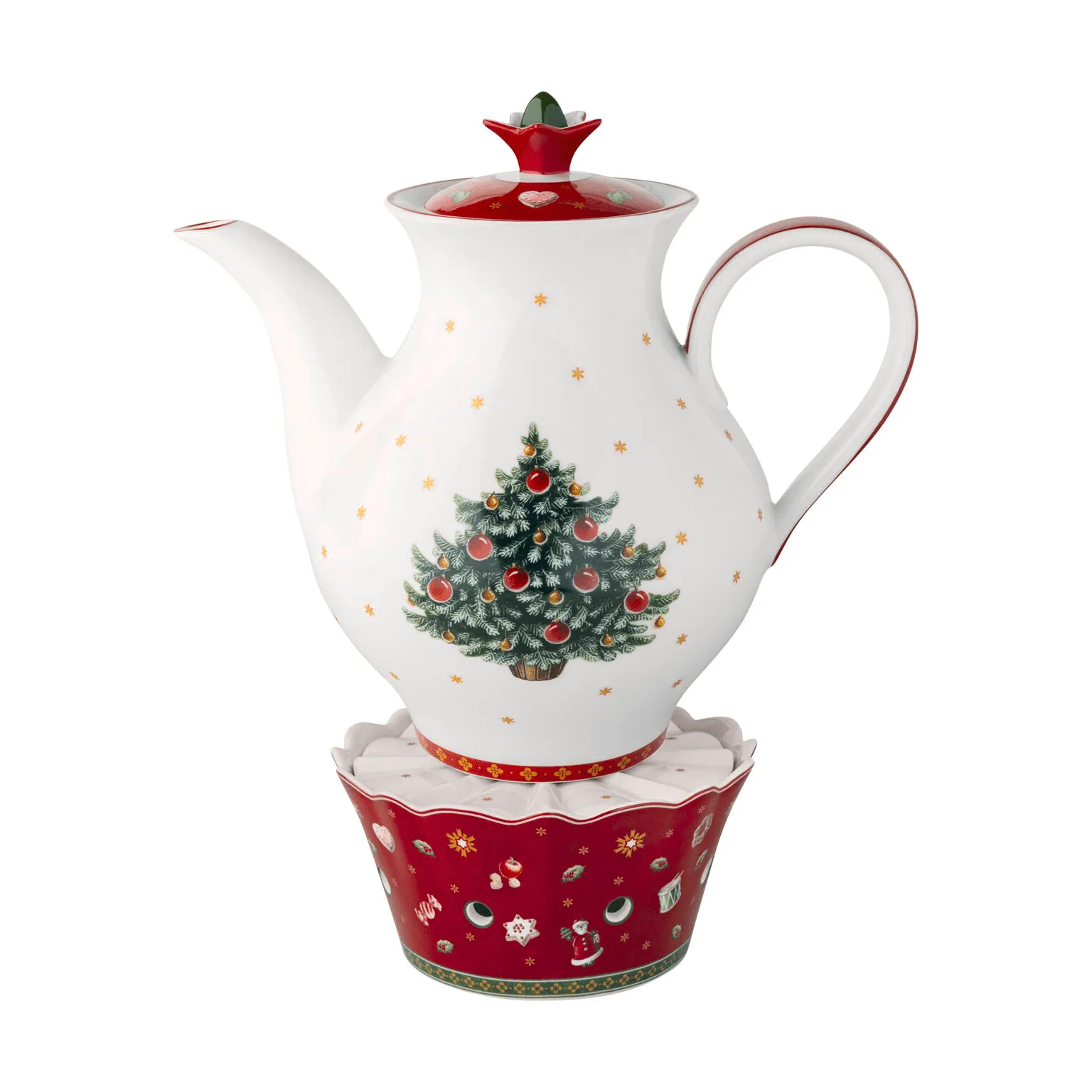 Toy's Delight kaffekande, Hvid-rød, træ, 1,6 L Villeroy & Boch