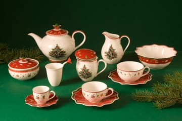 Toy's Delight kop med underkop 30 cl - Hvid/Rød - Villeroy & Boch