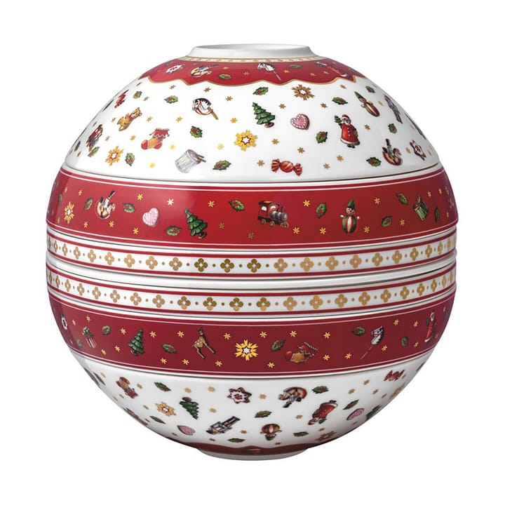 Toy's Delight La Boule service 7 dele, Hvid/Rød Villeroy & Boch