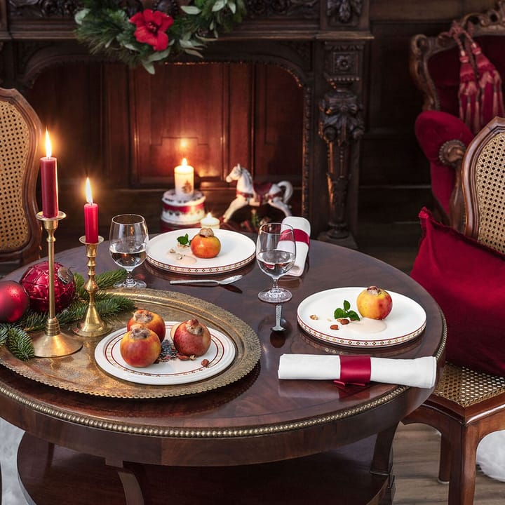 Toy's Delight La Boule service 7 dele, Hvid/Rød Villeroy & Boch
