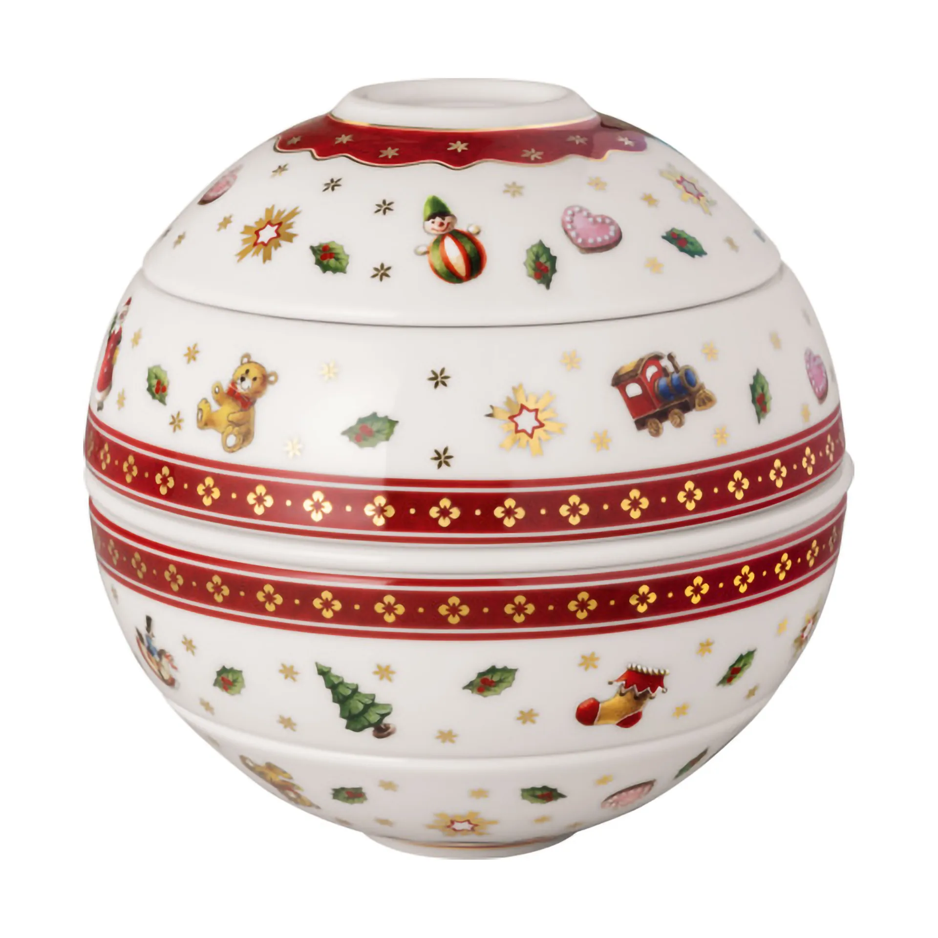 Toy's Delight La petite Boule 5 dele, Hvid-rød Villeroy & Boch