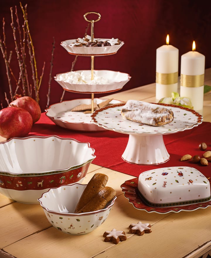 Toy's Delight skål 50 cl, Hvid/Rød Villeroy & Boch