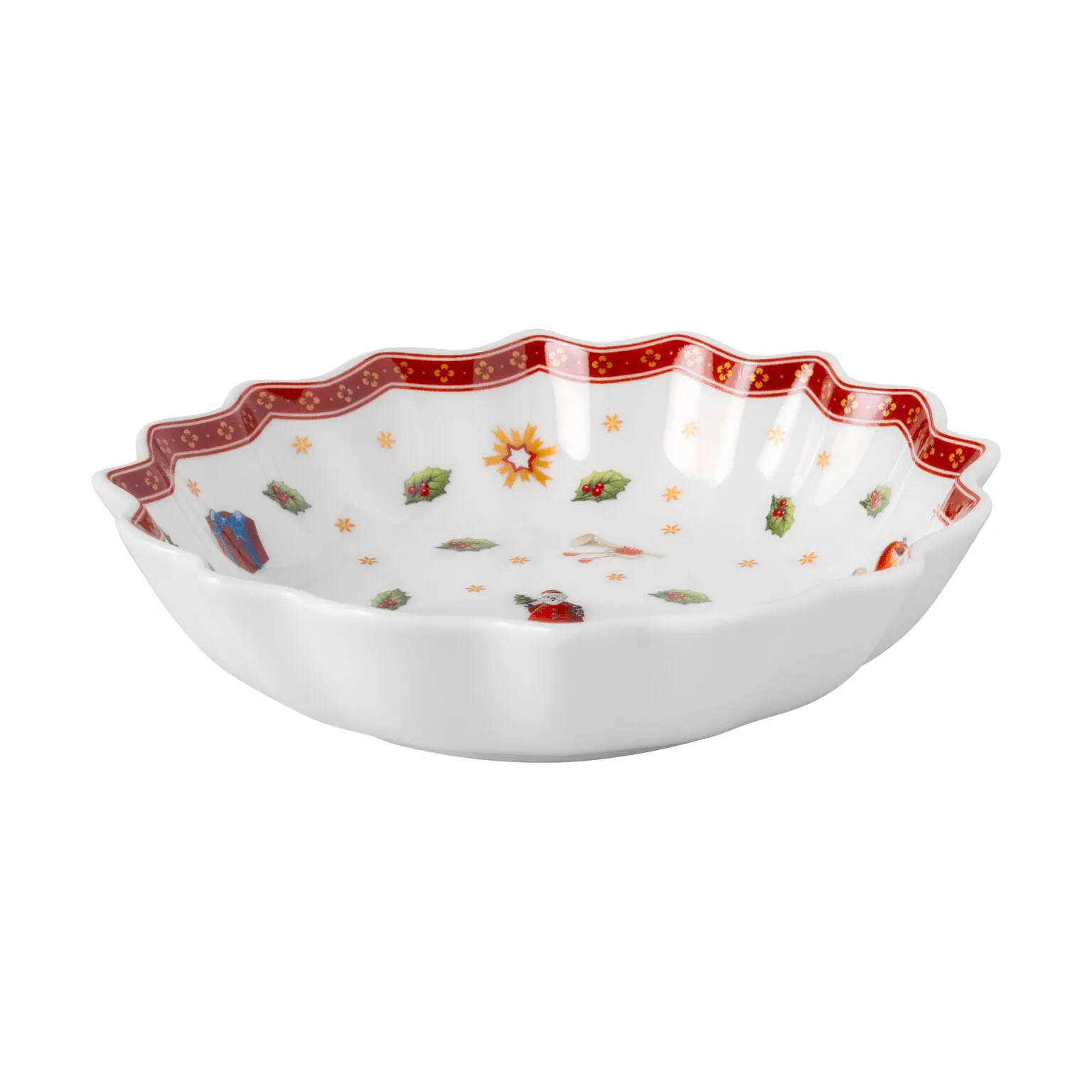 Villeroy & Boch Toy's Delight skål Hvid-rød, 8 cl