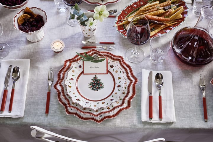 Toy's Delight tallerken Ø24 cm, Hvid/Rød Villeroy & Boch