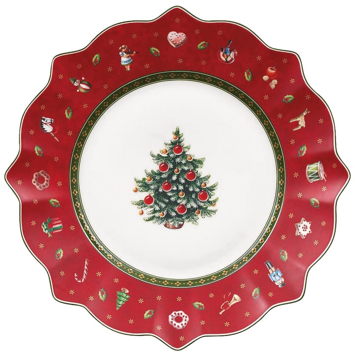 Toy's Delight tallerken Ø24,4 cm, Hvid-rød Villeroy & Boch