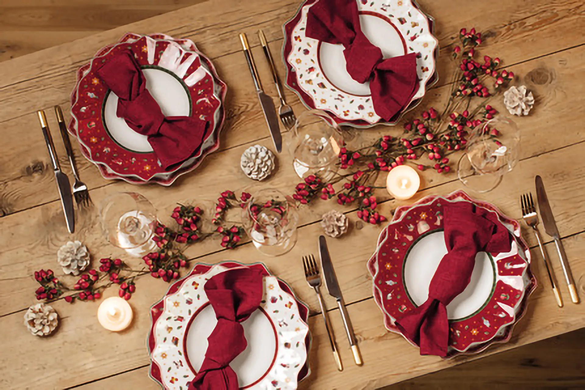 Toy's Delight tallerken Ø28,4 cm, Hvid-rød Villeroy & Boch