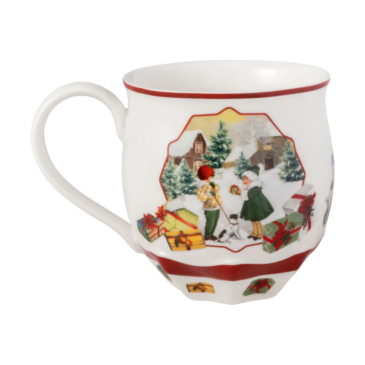 Villeroy & Boch Toy's Fantasy krus 38 cl Hvid-rød
