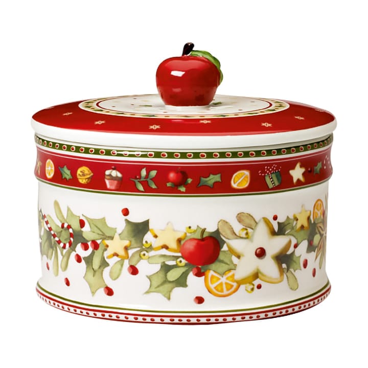 Winter Bakery kagedåse M 0,55 L - Hvid-rød - Villeroy & Boch