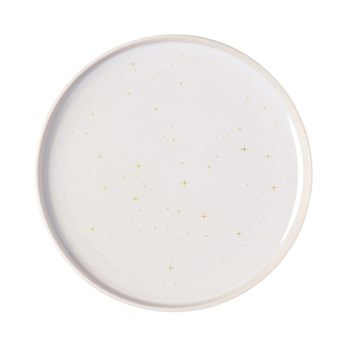 Winter Glow asiet Ø21 cm, Hvid/Beige Villeroy & Boch