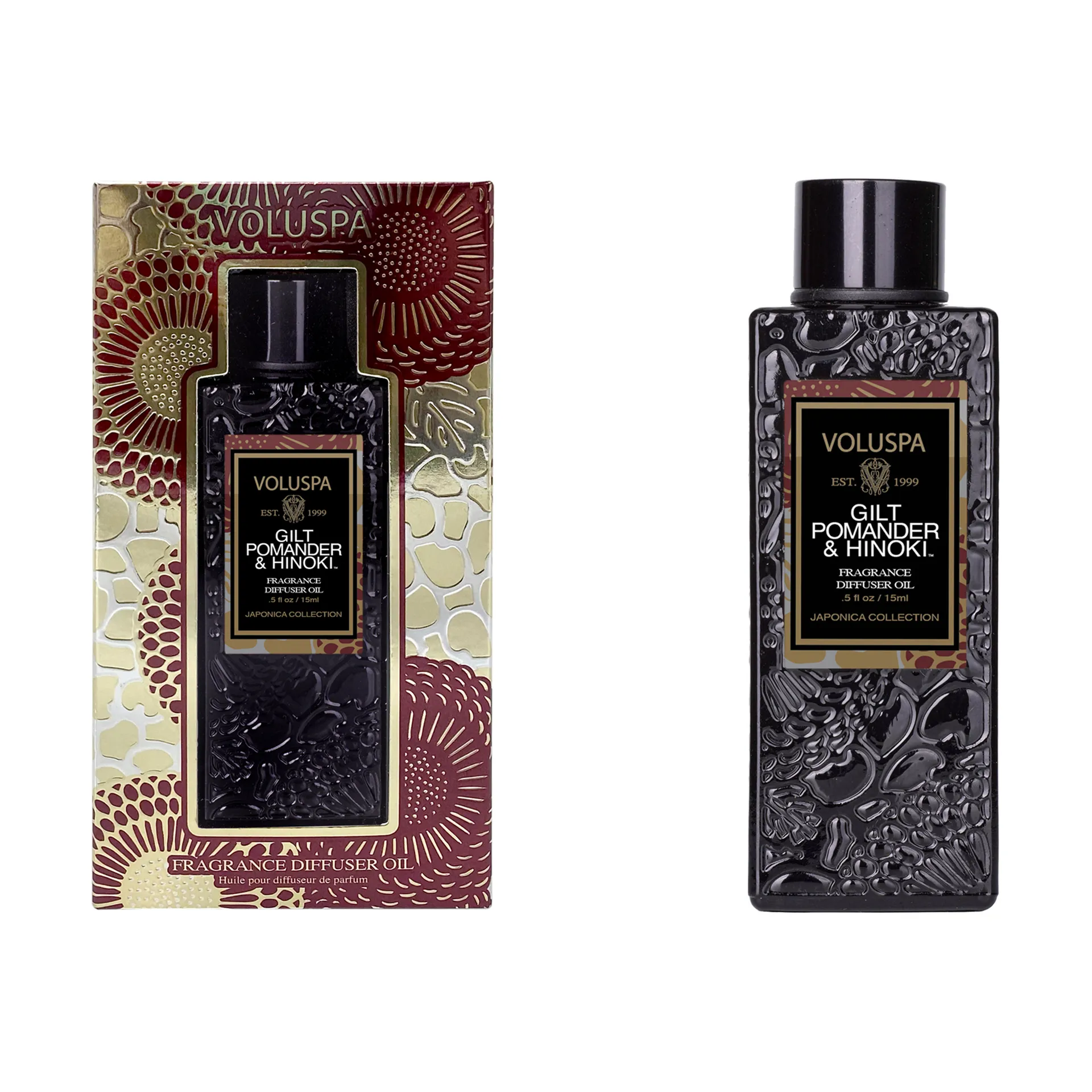 Gilt Pomander & Hinoki æterisk olie, 15 ml Voluspa