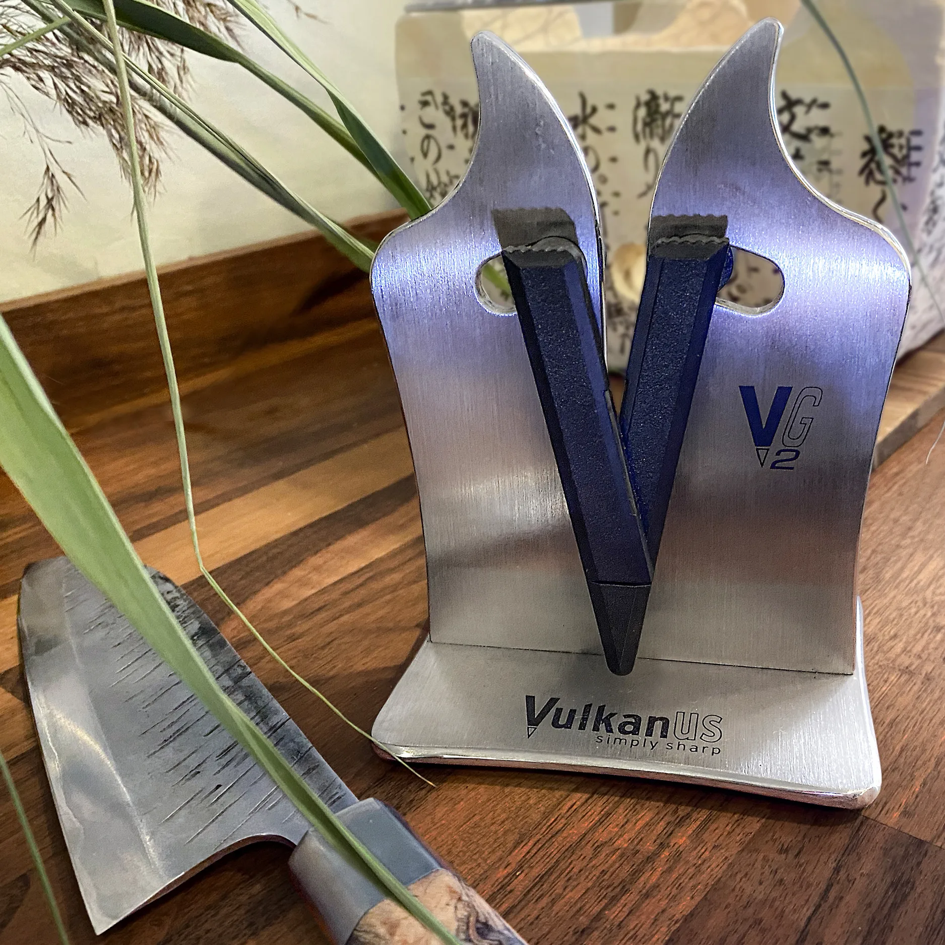Vulkanus VG2 Professionel knivsliber, Rustfrit stål Vulkanus