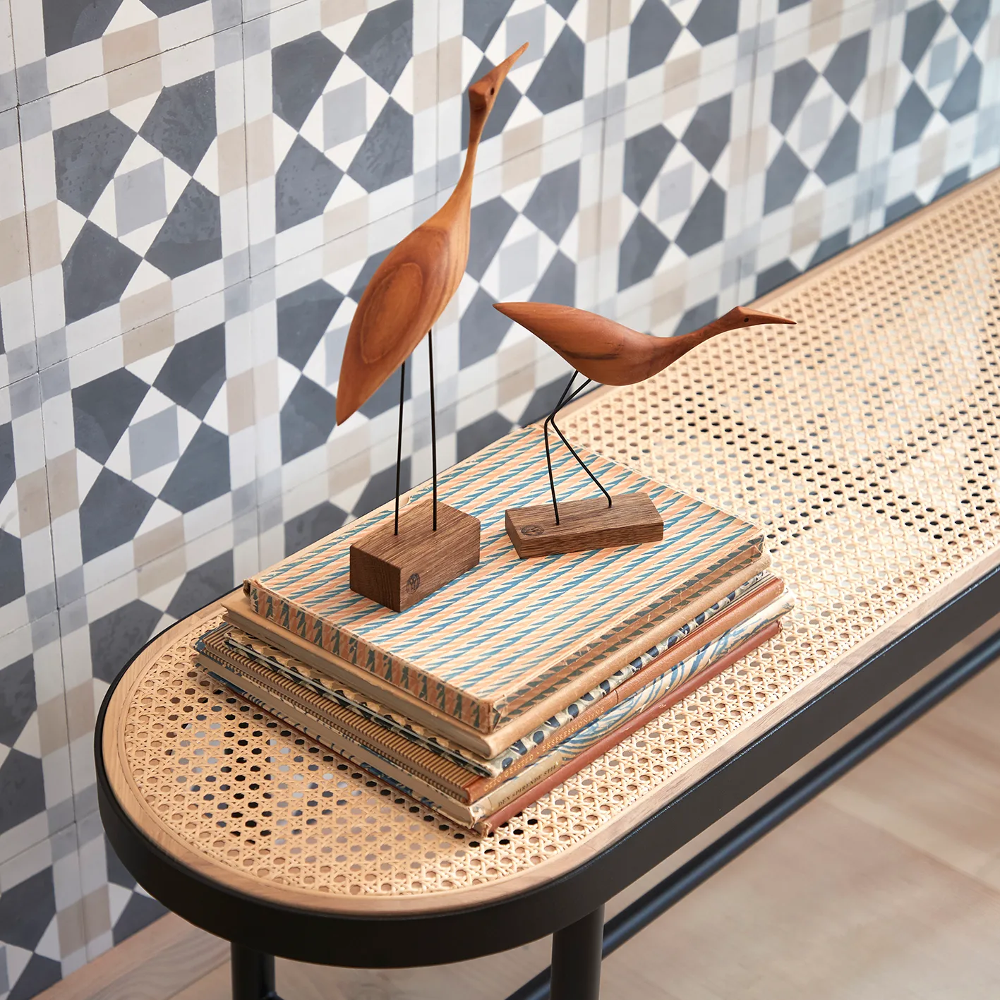 Be My Guest bænk 140 cm, Rattan Warm Nordic