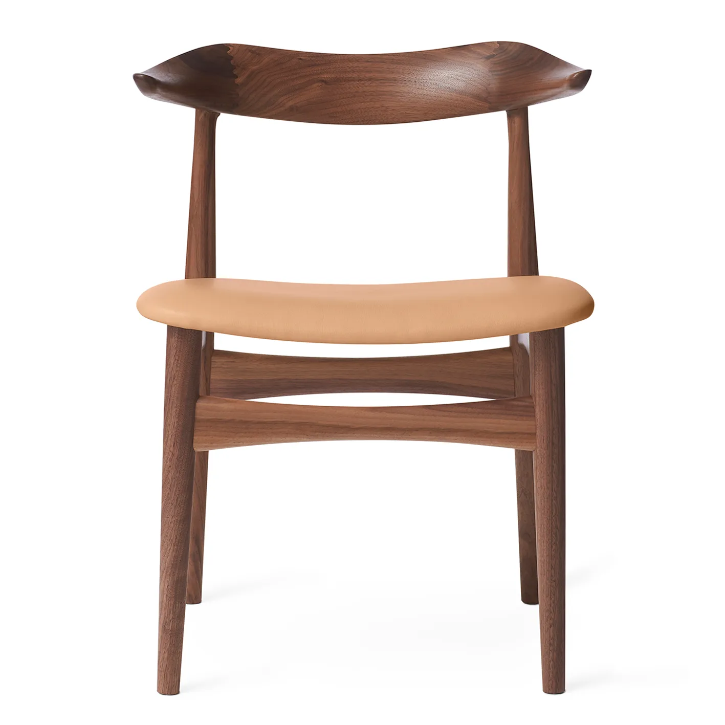 Cow Horn stol valnød, Soavé nature Warm Nordic