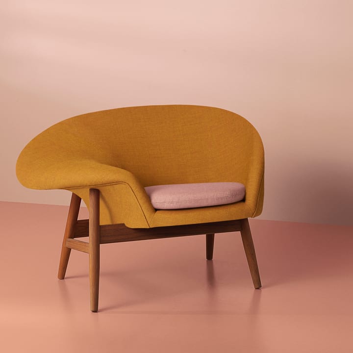 Fried Egg lænestol, Dark ochre/Pale rose Warm Nordic