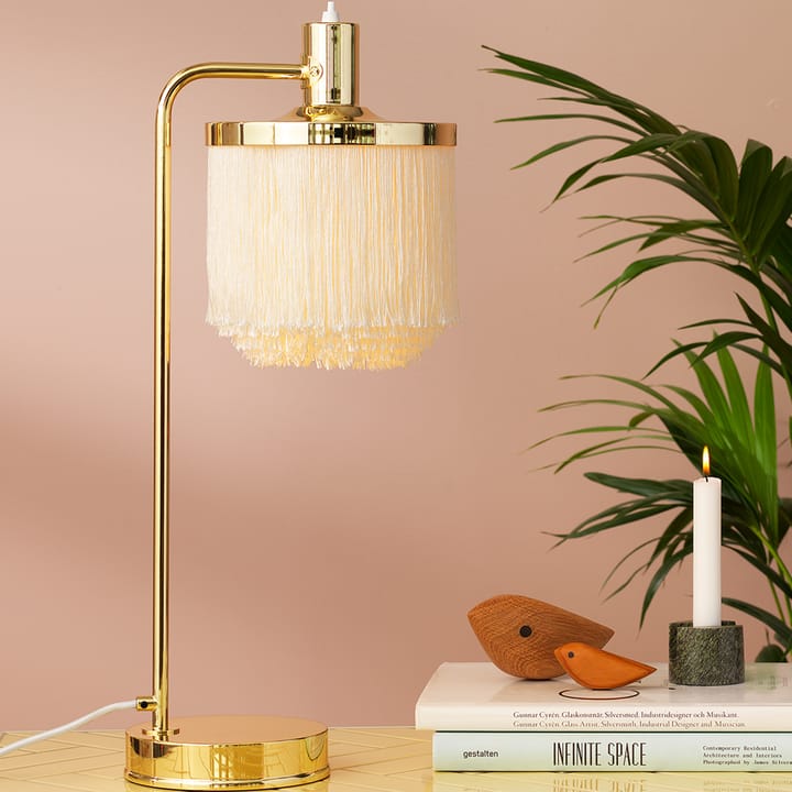 Fringe bordlampe, pale pink Warm Nordic