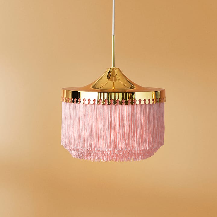 Fringe pendel, Cream white, lille Warm Nordic