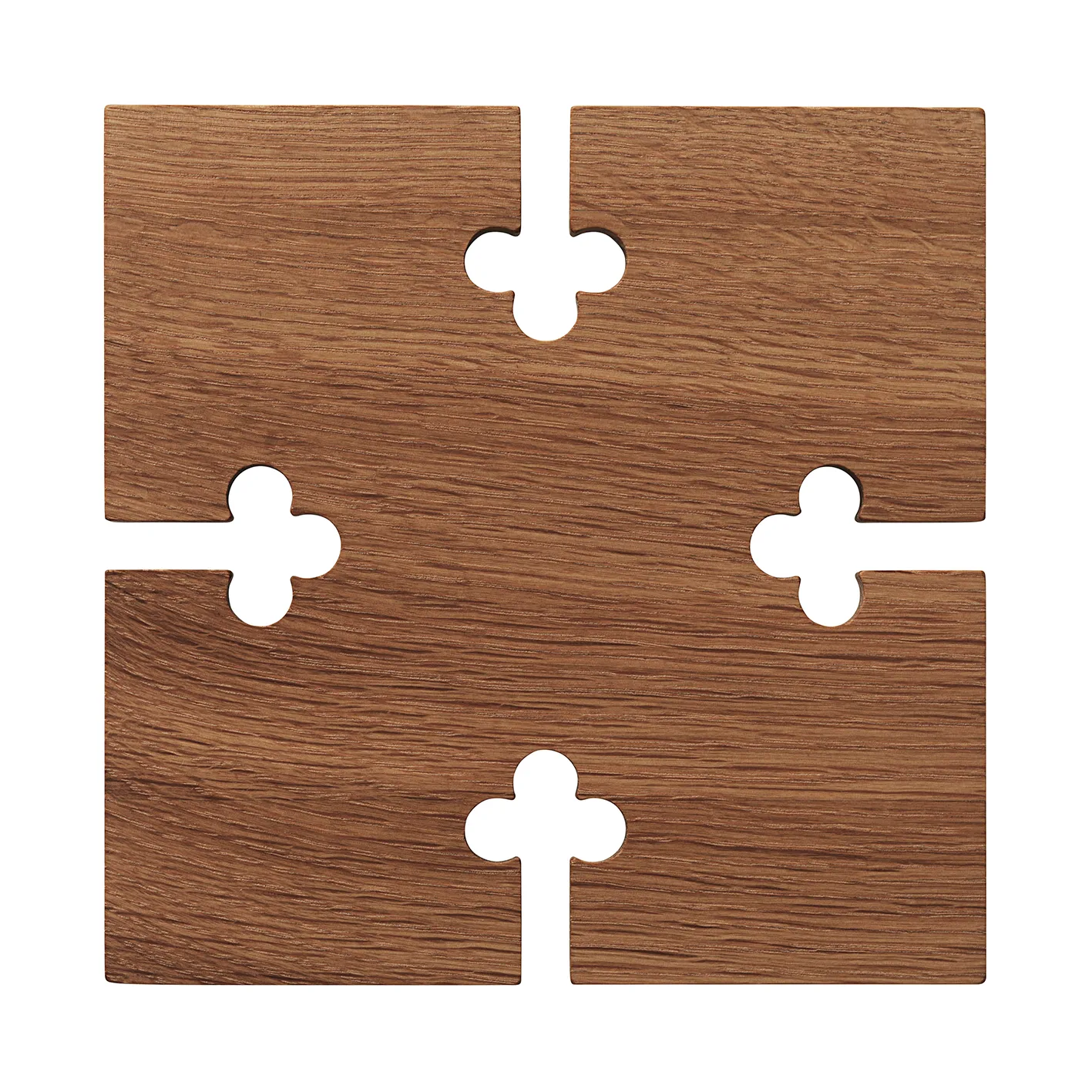 Gourmet Wood Trivet square, Eg Warm Nordic