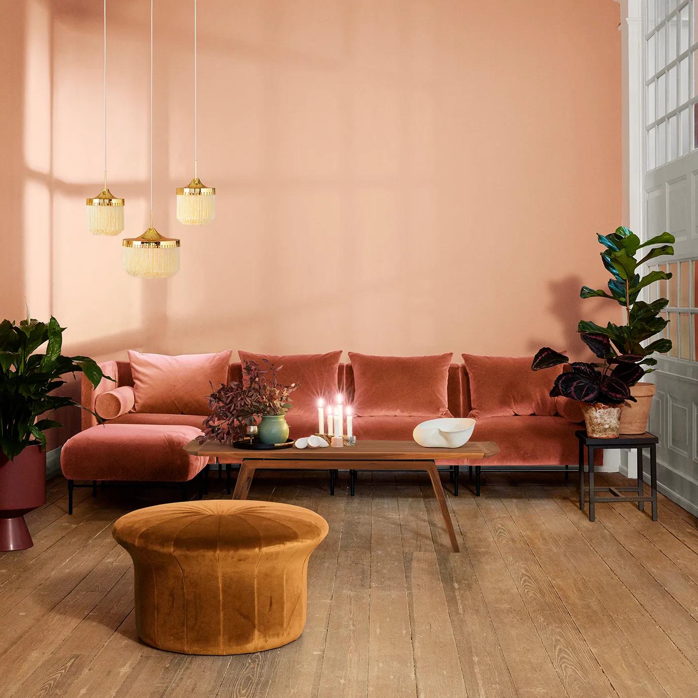 Grace puf Ritz, Amber Warm Nordic