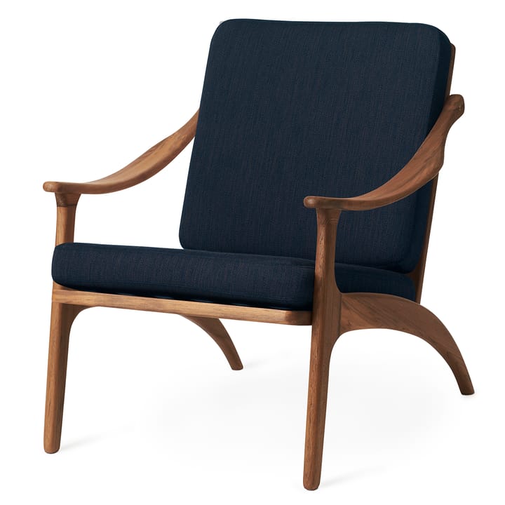 Lean Back Balder lænestol teak, Granite grey Warm Nordic
