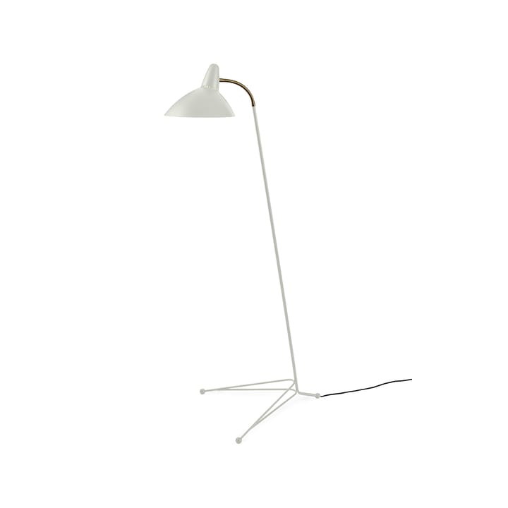 Lightsome gulvlampe - warm white, messingdetalje - Warm Nordic