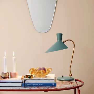 Masquerade Oval spejl - Klar - Warm Nordic