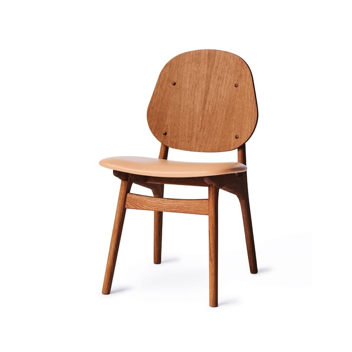 Noble stol - Nature, teakolieret stel i eg - Warm Nordic