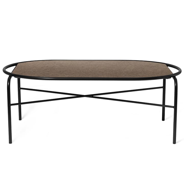 Secant ovalt sofabord granit - Antique brown - Warm Nordic