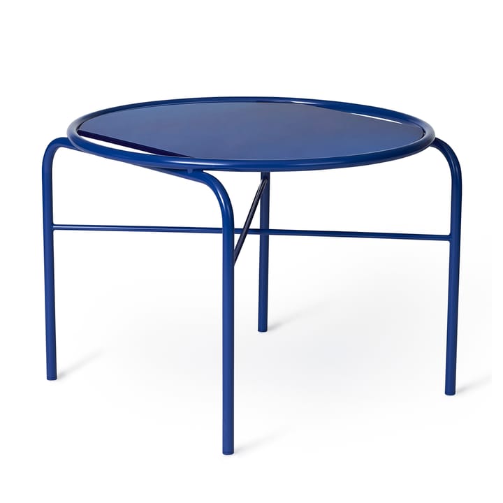 Secant sofabord Ø60 cm, Cobalt blue Warm Nordic
