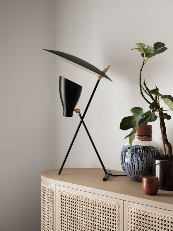 Silhouette bordlampe, black noir Warm Nordic