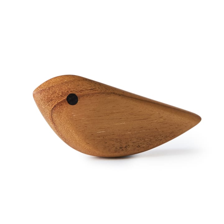 Twirling Bird dekoration S - Teak - Warm Nordic