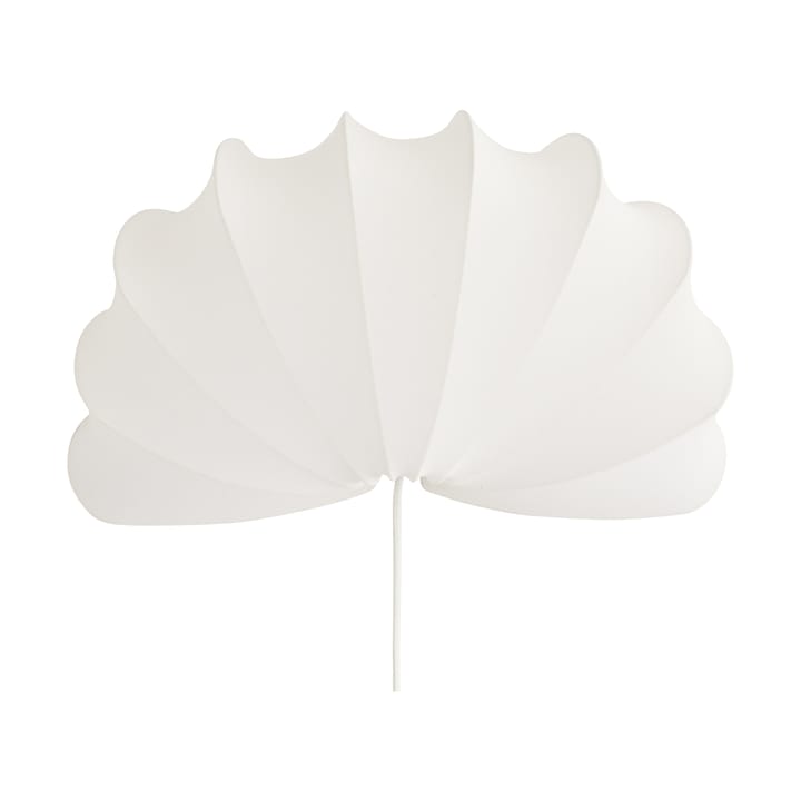 Anna væglampe L 54 cm - White cotton - Watt & Veke