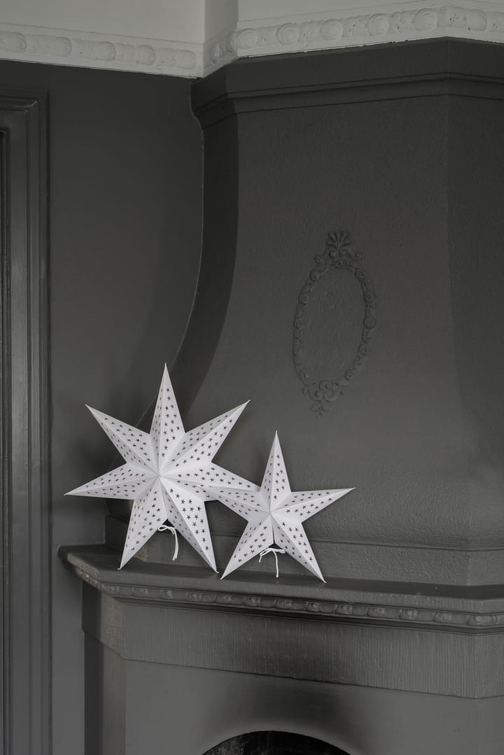 Beata adventsstjerne Ø44 cm, Hvid Watt & Veke