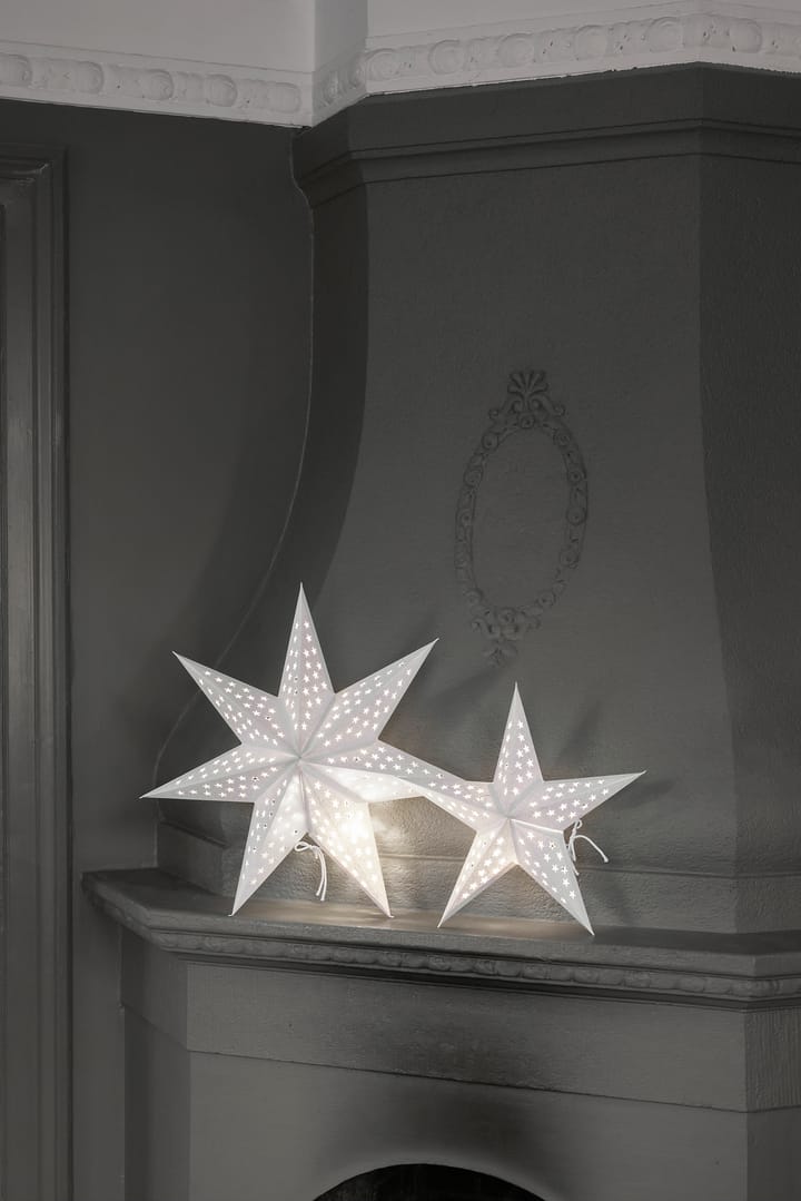 Beata adventsstjerne Ø44 cm, Hvid Watt & Veke