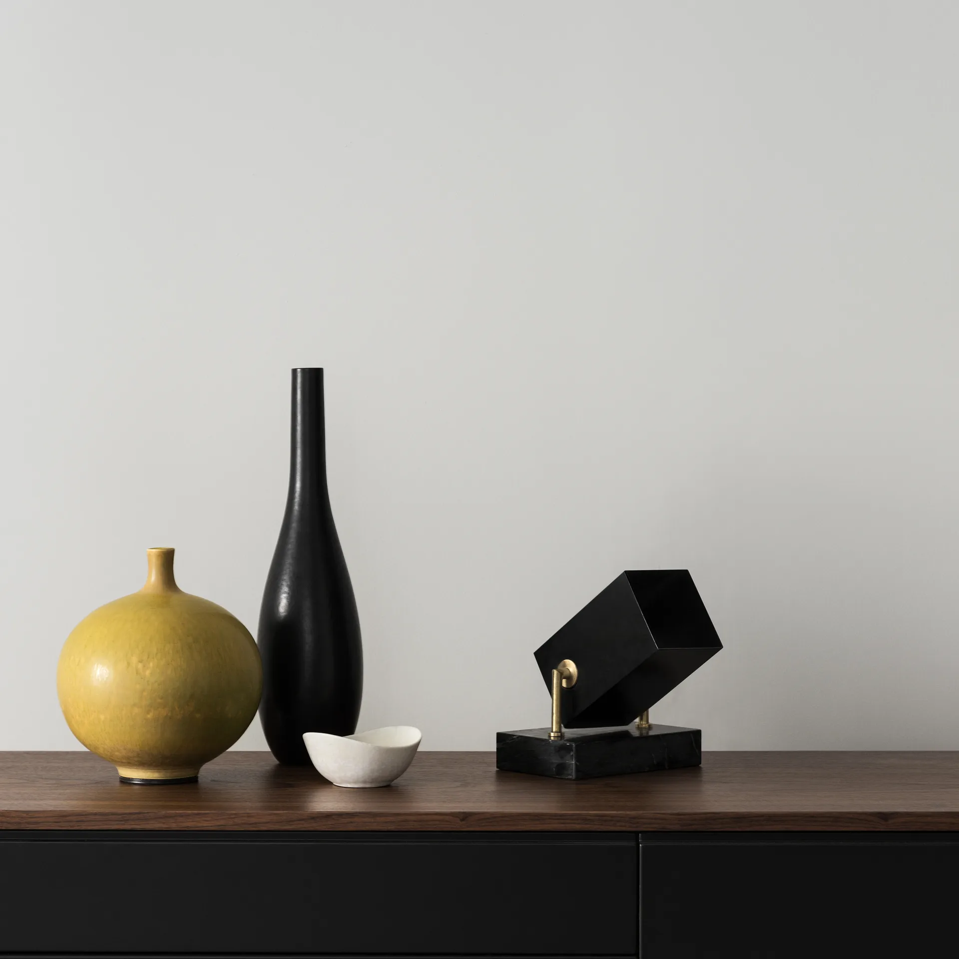 Box gulvspot, mat sort Watt & Veke