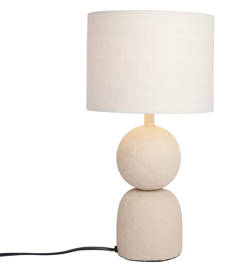 Cia bordlampe 38 cm - Nude/White - Watt & Veke