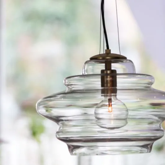 Cindy loftslampe, klar Watt & Veke