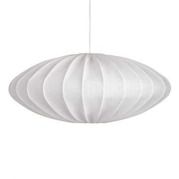 Ellipse lampeskærm 65 cm lærred - Hvid - Watt & Veke