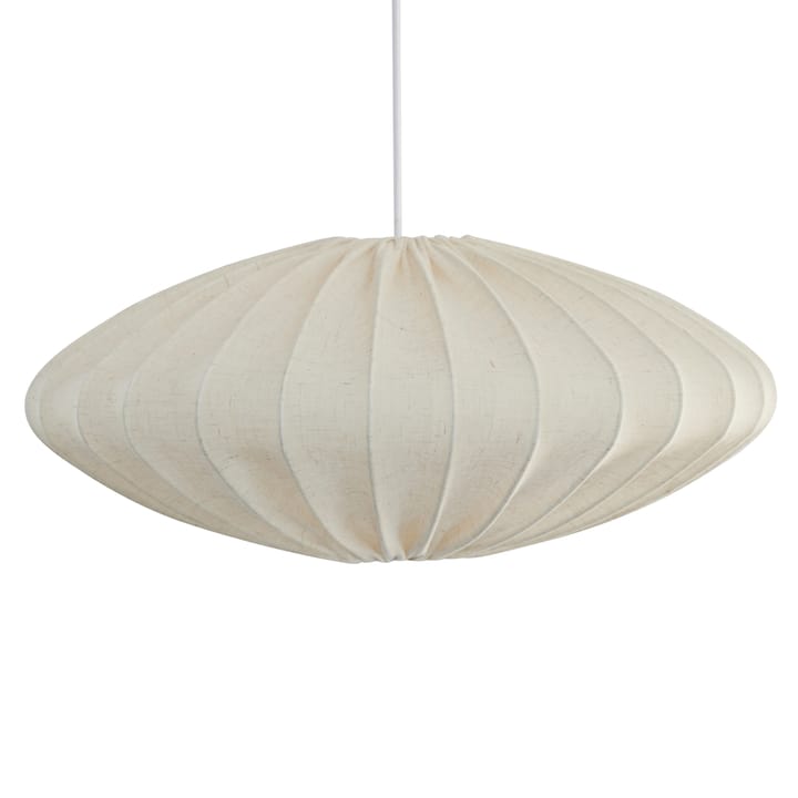 Ellipse lampeskærm 65 cm lærred - Natural - Watt & Veke