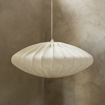 Ellipse lampeskærm 65 cm lærred - Natural - Watt & Veke