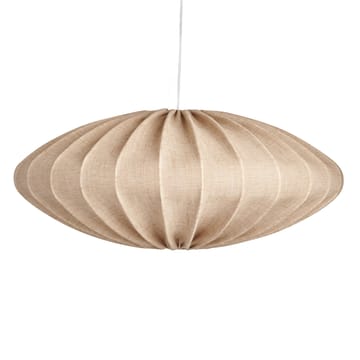 Ellipse lampeskærm 65 cm lærred - Sand - Watt & Veke