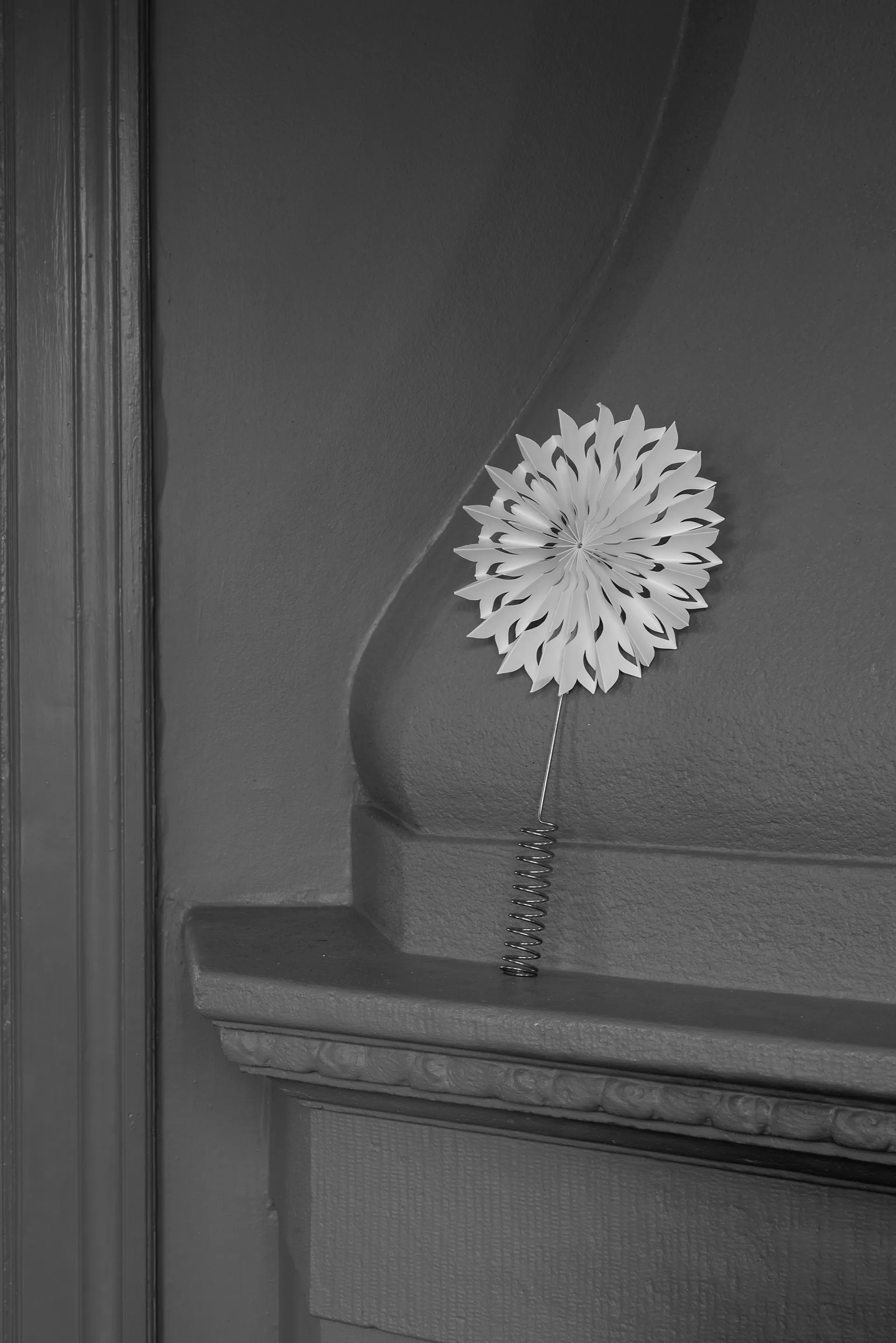 Elvira topstjerne 35 cm, Hvid Watt & Veke