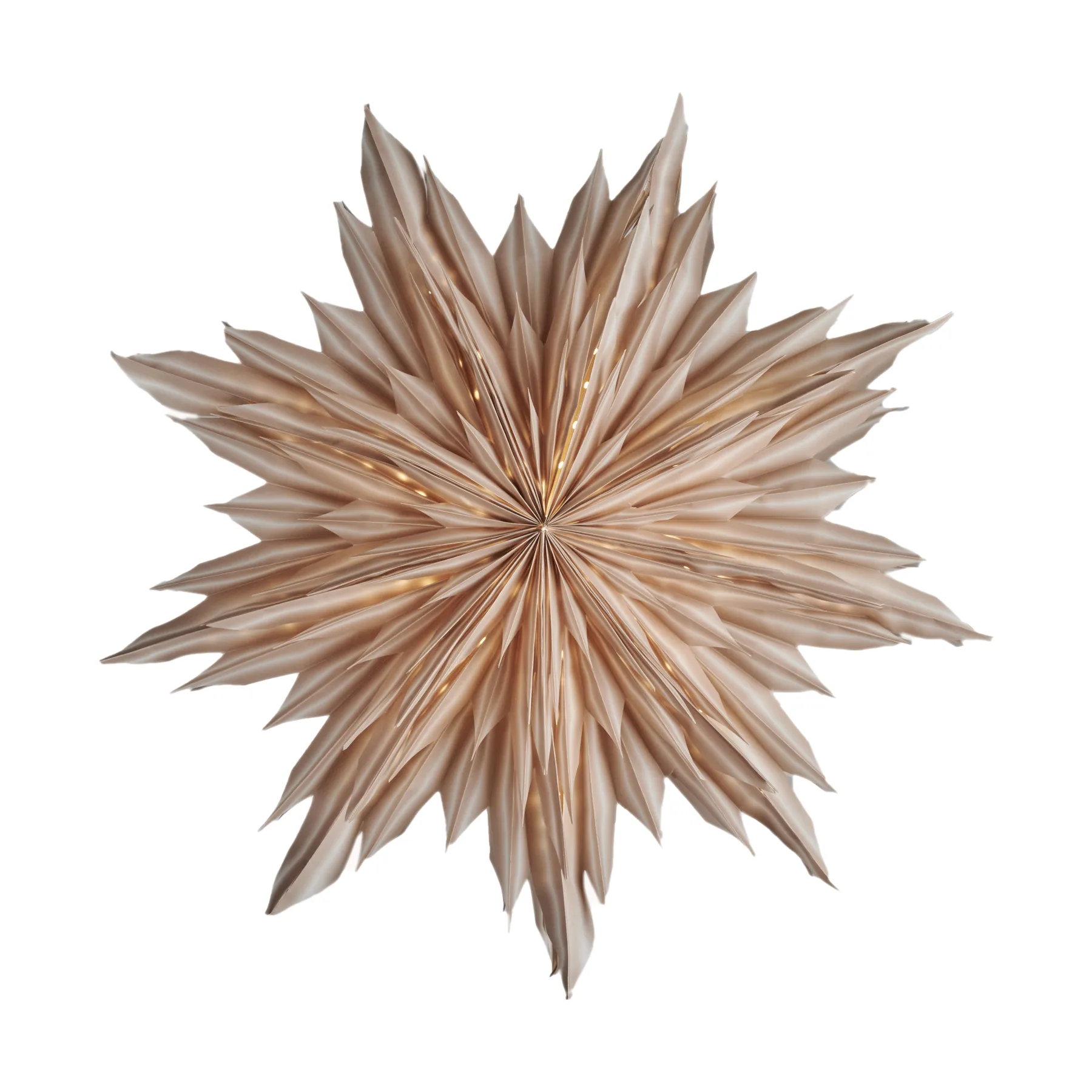 Helena adventsstjerne Ø44 cm, Beige Watt & Veke