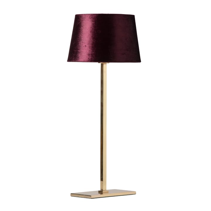 Lola lampeskærm 20 cm - burgundy - Watt & Veke