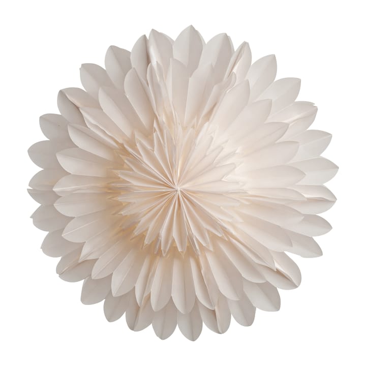Lotus adventsstjerne Ø44 cm, Hvid Watt & Veke