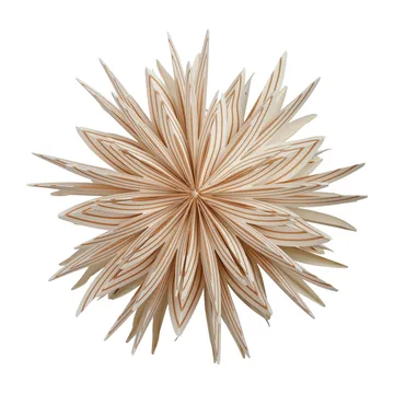 Lovisa adventsstjerne Ø50 cm - Hvid/Guld - Watt & Veke