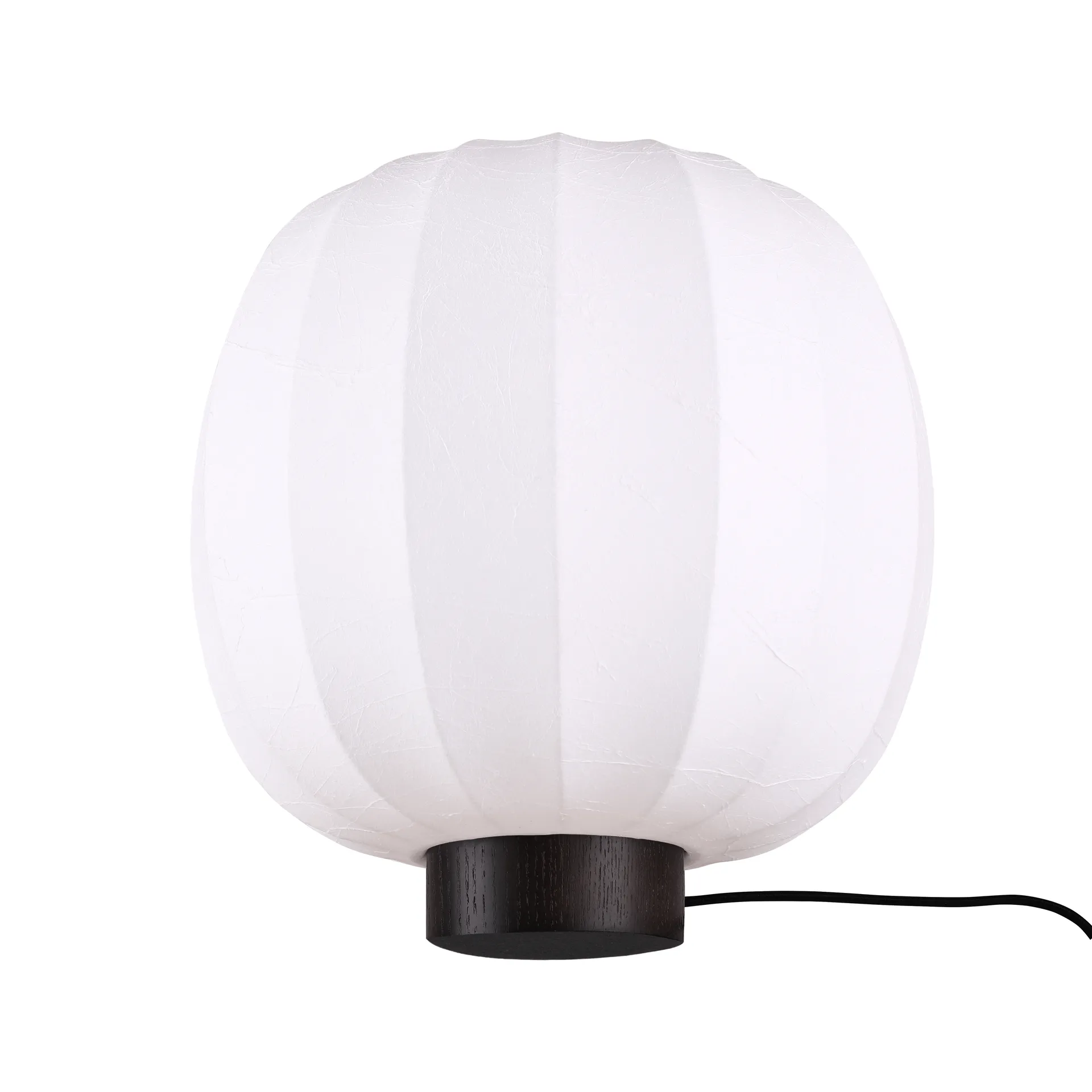 Lunari bordlampe, White-Dark ash, Ø30x32 cm Watt & Veke