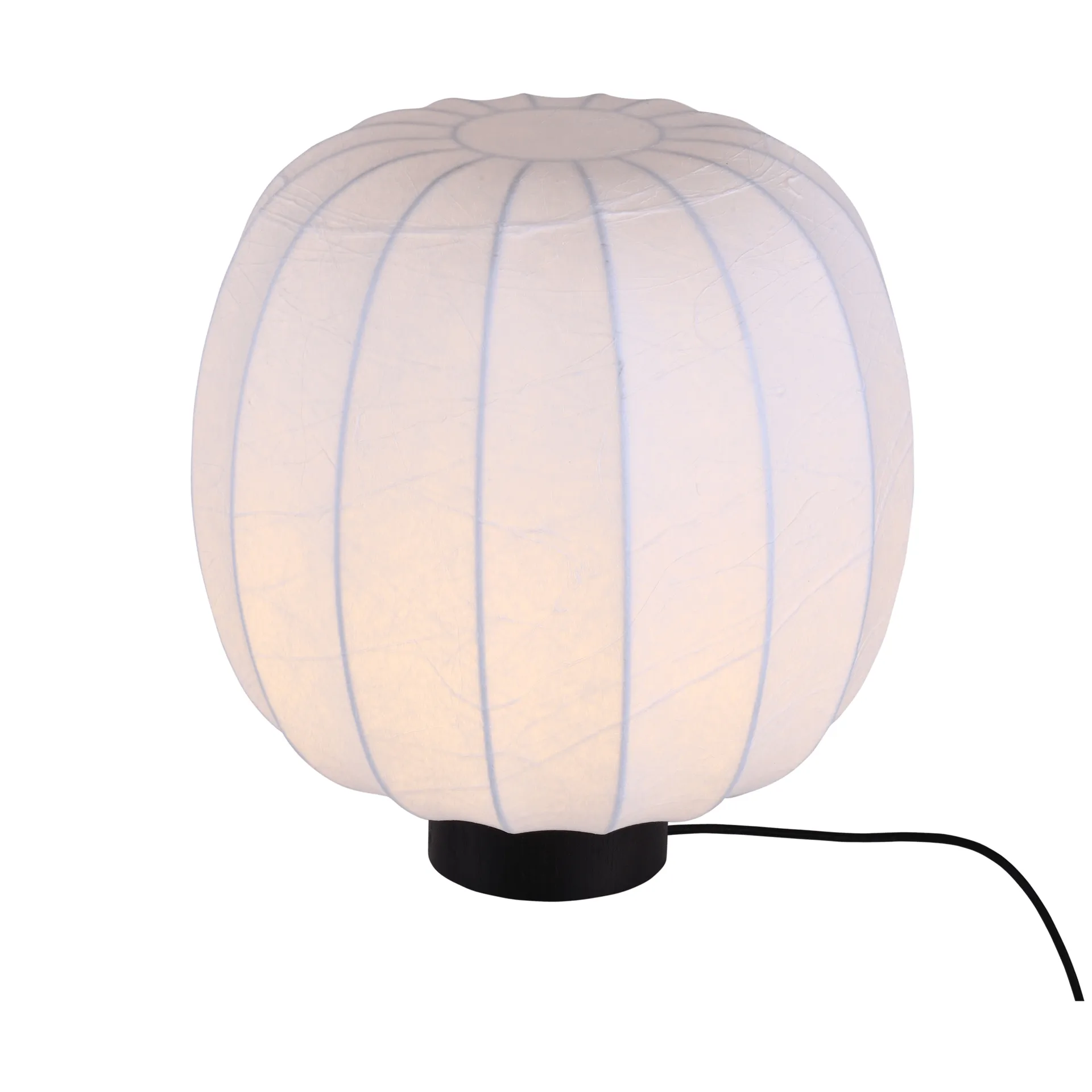 Lunari bordlampe, White-Dark ash, Ø30x32 cm Watt & Veke